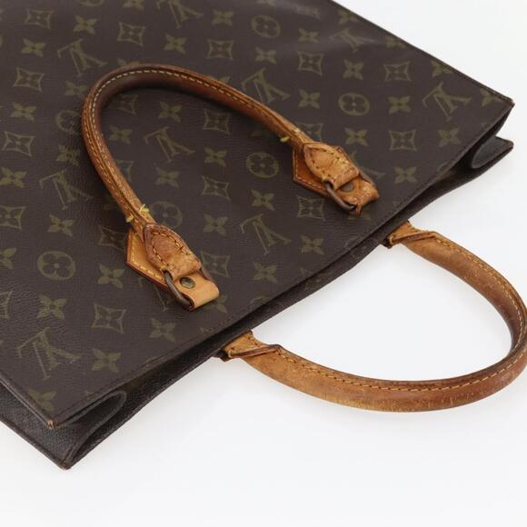 LOUIS VUITTON Monogram Sac Plat Hand Bag M51140 - Picture 6 of 11